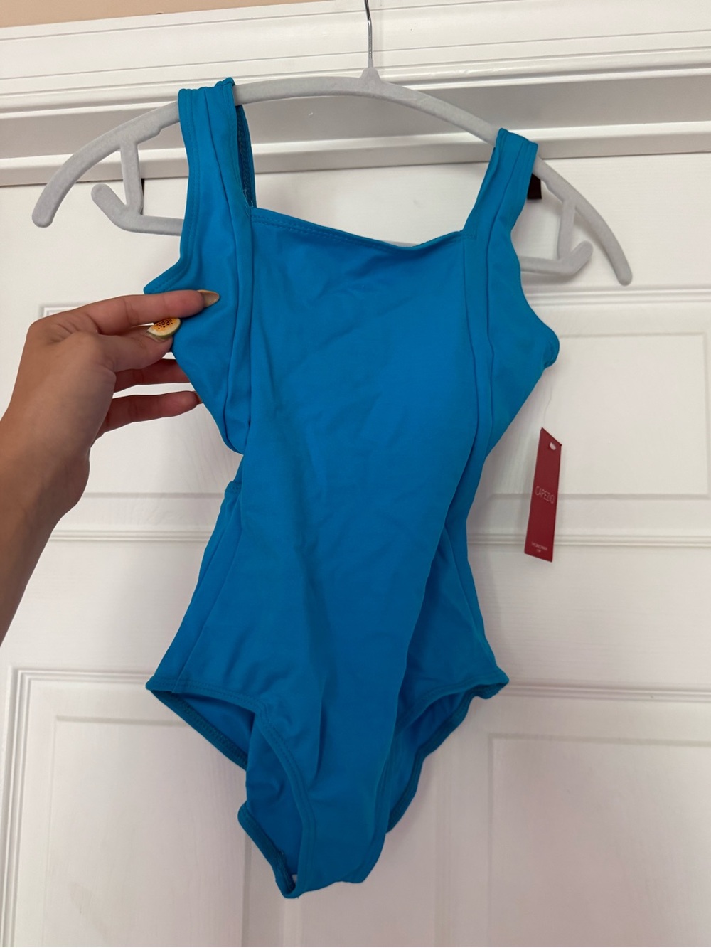Capezio Blue Square Cut Leotard